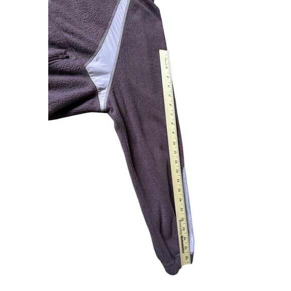 Free People Fp Movement SO Fly Half Zip Crop Jacket Size S Athletic Lilac Purple - Picture 7 of 11